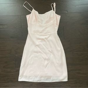 Aritzia Sunday Best Jackson Dress Pink